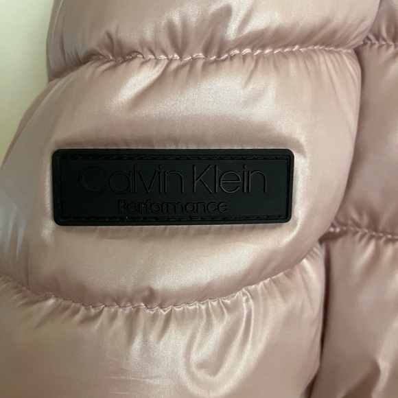 Pink Calvin Klein Puffer Vest - Picture 2 of 6